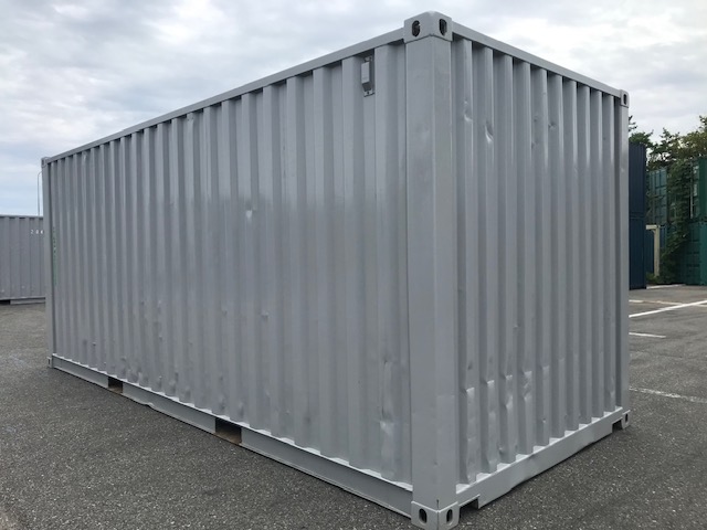 中古20ft　ドライスチールコンテナ（3mシャッター付）【北陸】