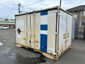 中古12ft　保冷コンテナ　※L面扉【UR19A-235】