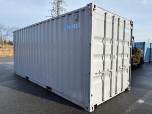 【北陸】中古20ft ドライスチールコンテナ（簡易塗装済み）